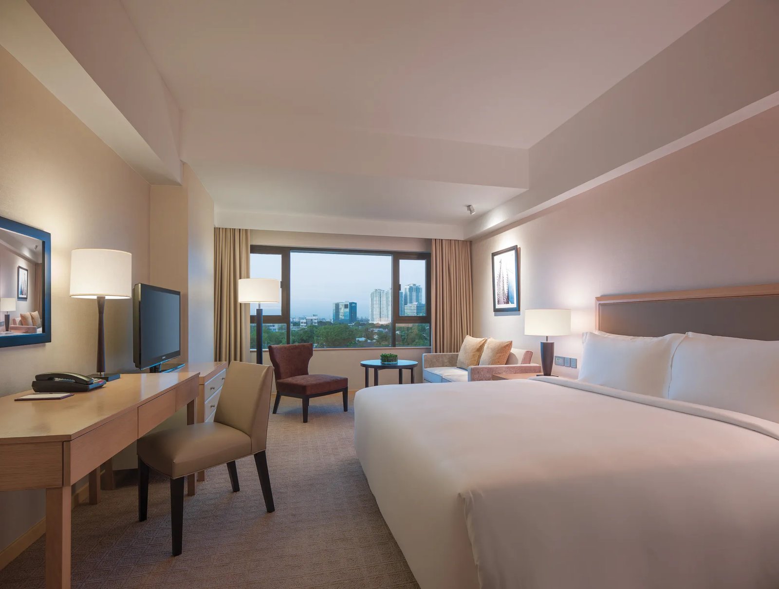 New World Makati Hotel — rooms