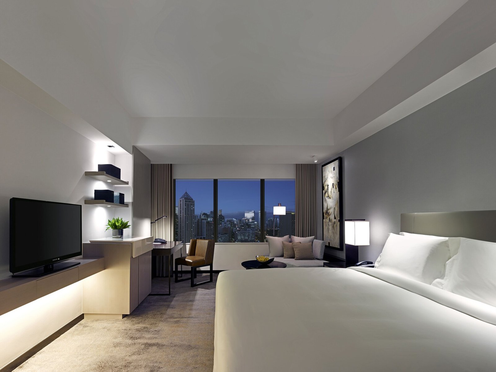 New World Makati Hotel — rooms