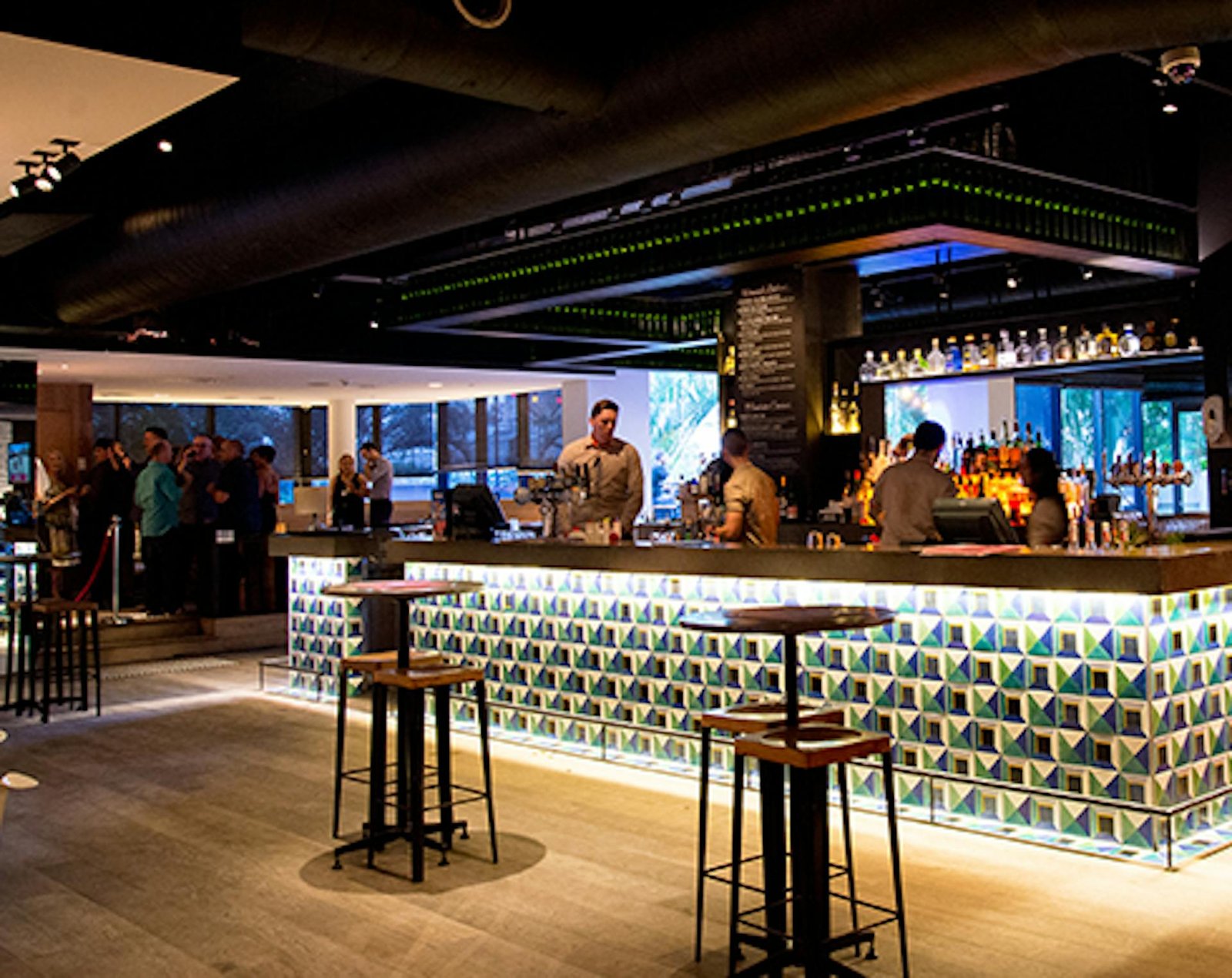 QT Gold Coast, stingray lounge