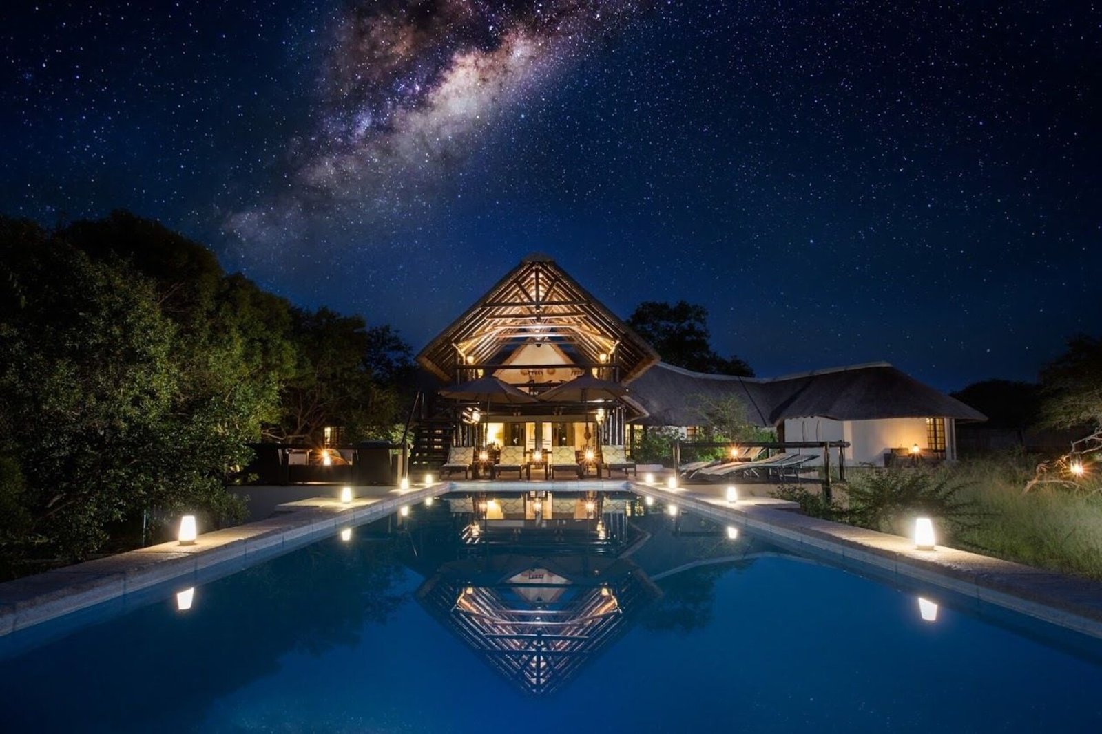 Vuyani Safari Lodge, the pool