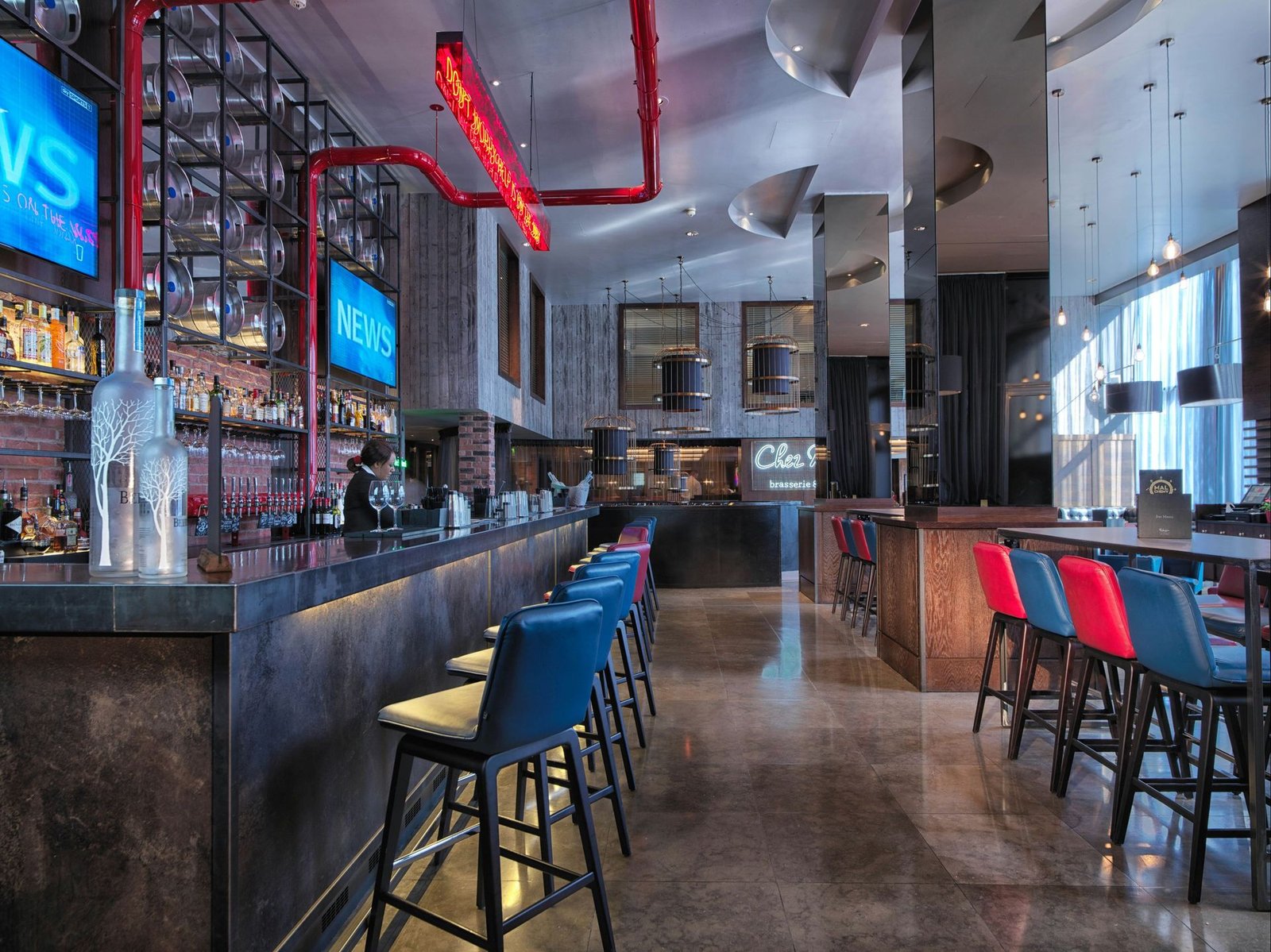 Malmaison Birmingham, chez mal bar