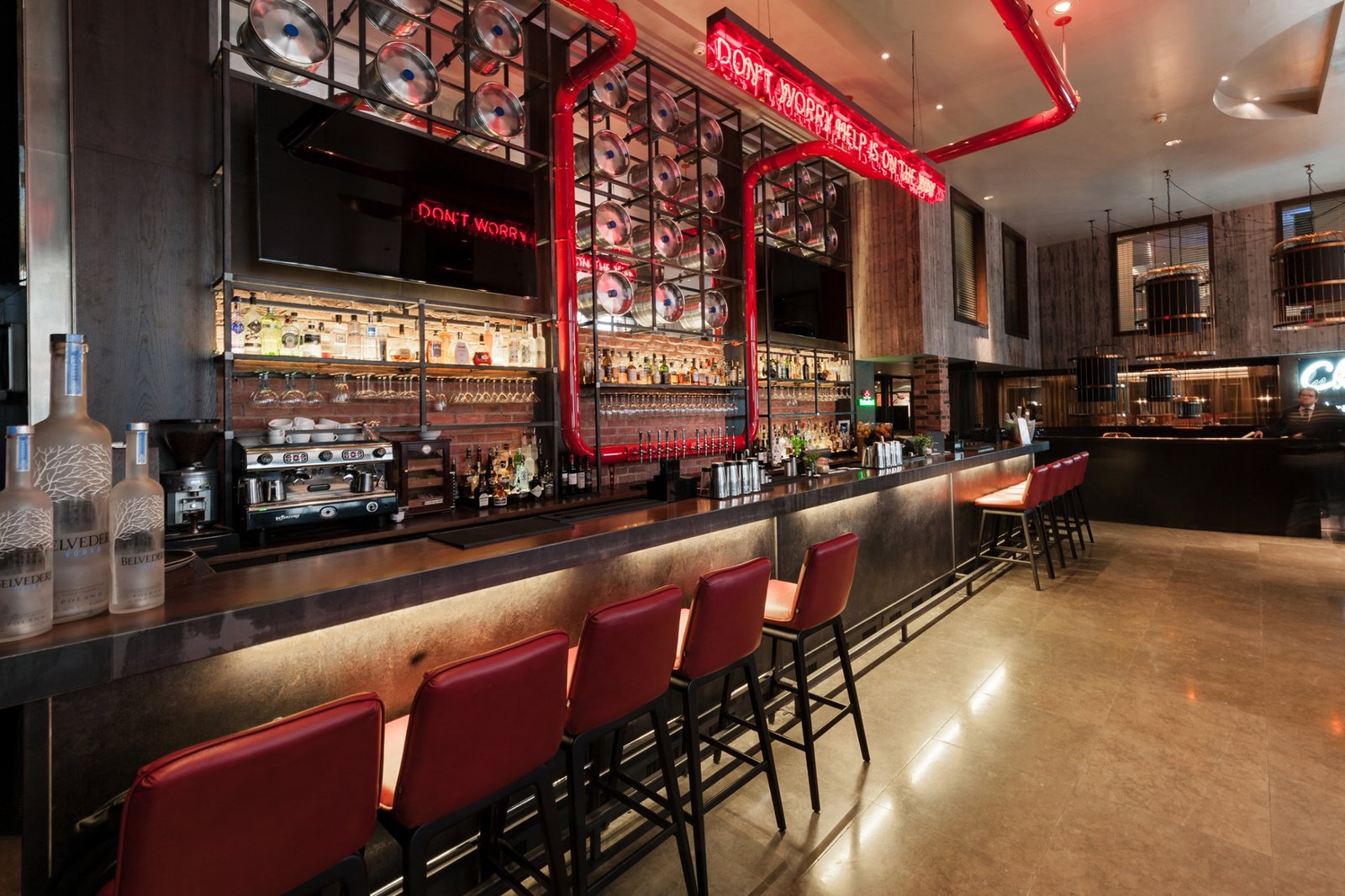 Malmaison Birmingham, chez mal bar