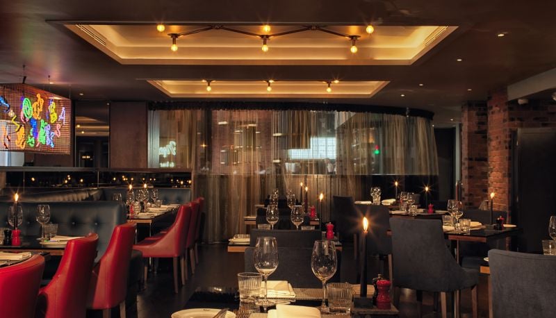 Malmaison Birmingham, at the table
