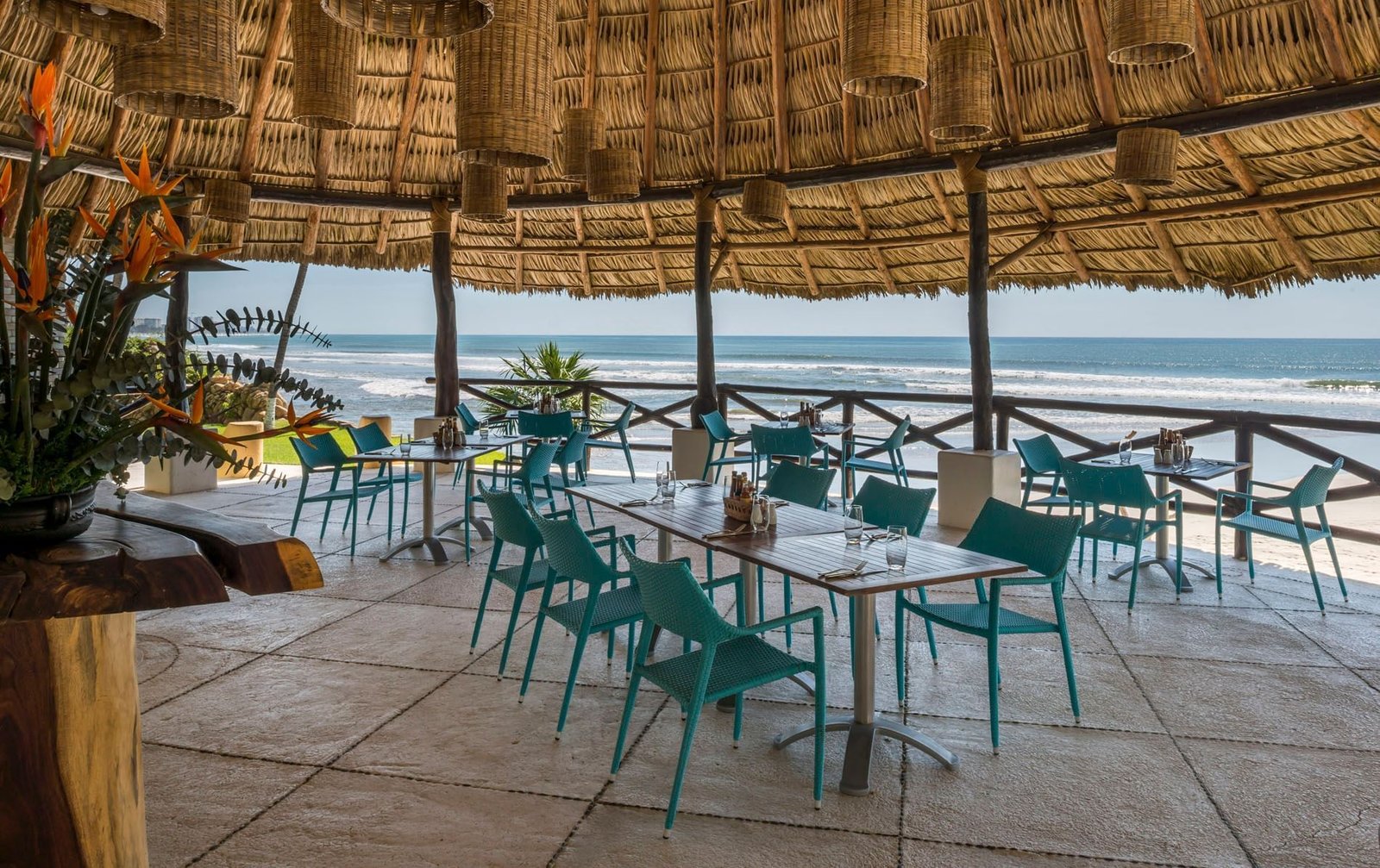 Quinta Real Acapulco, at the table