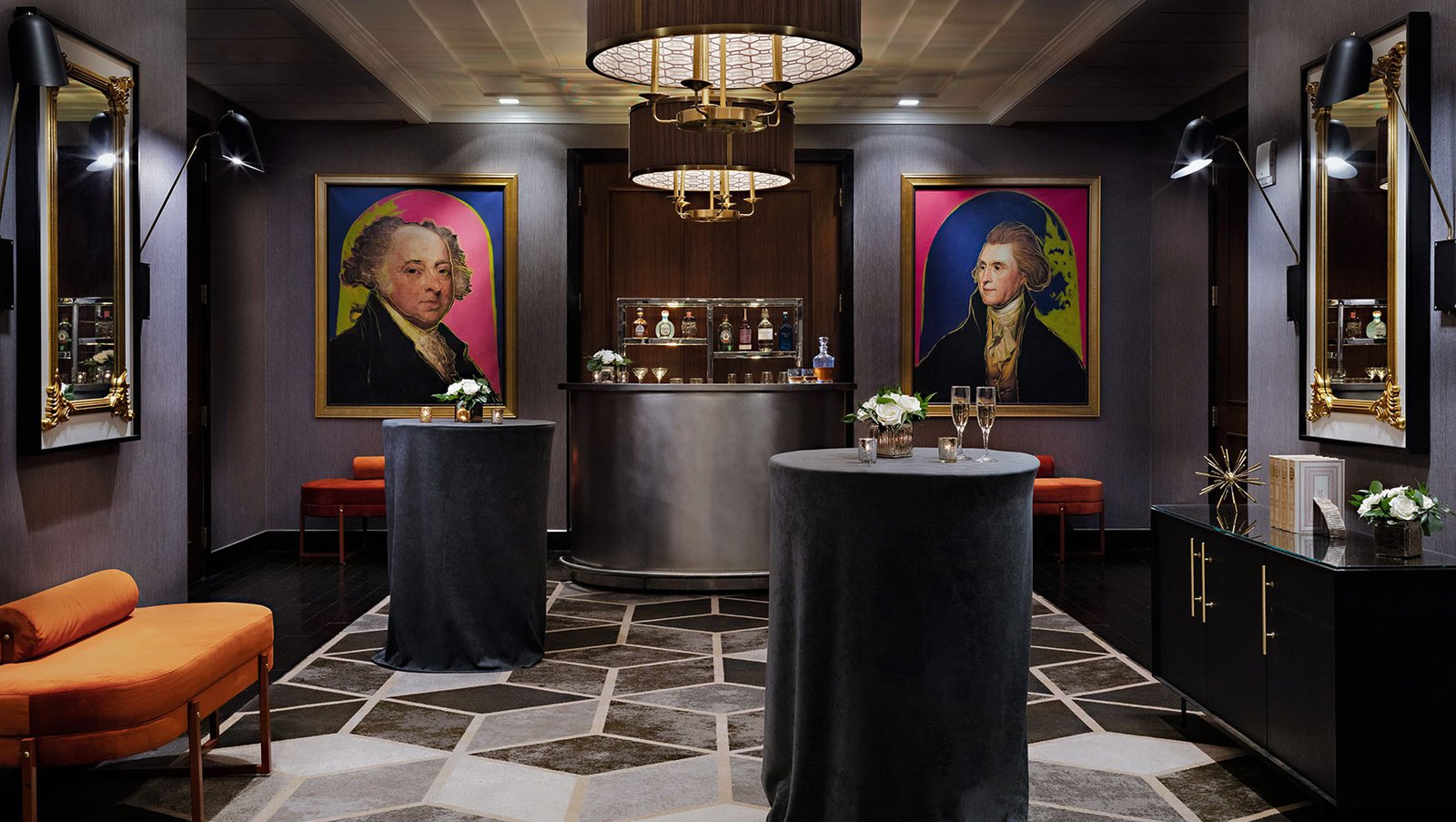 Kimpton Hotel Palomar Philadelphia, at the table