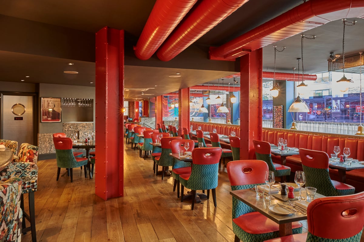 Malmaison Manchester, chez mal brasserie