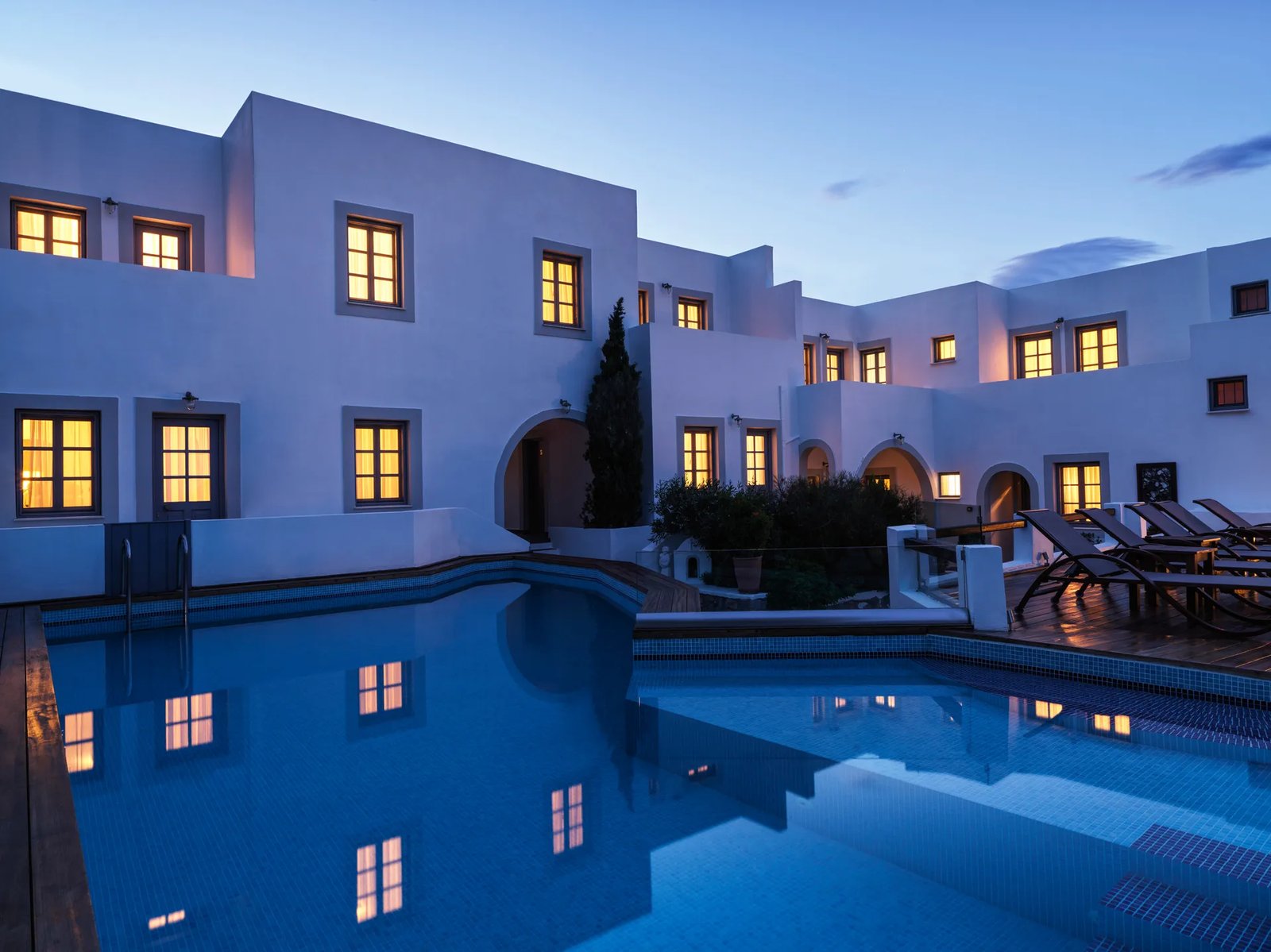 The Petra, the pool