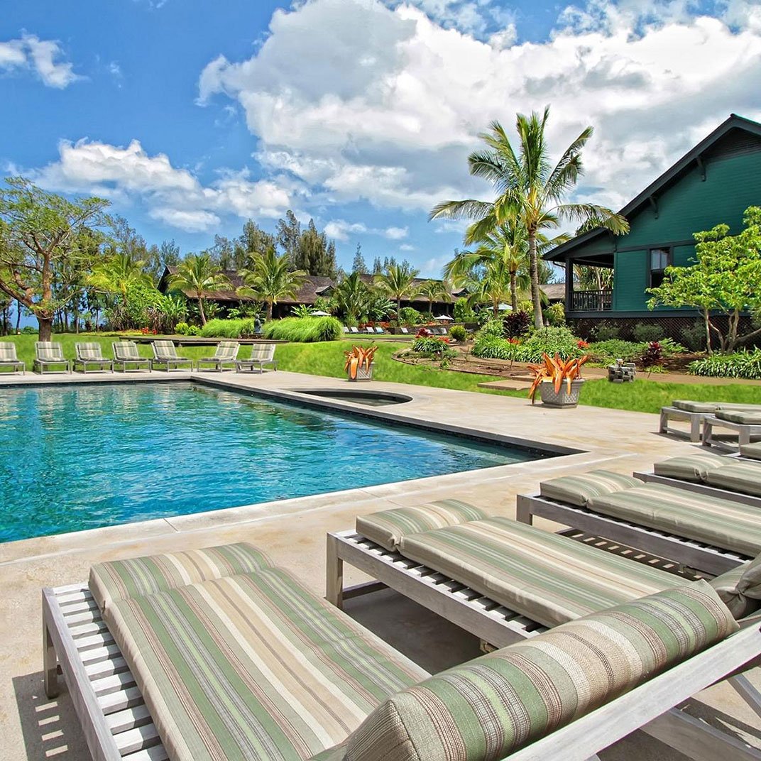 Lumeria Maui Retreat Center, the pool