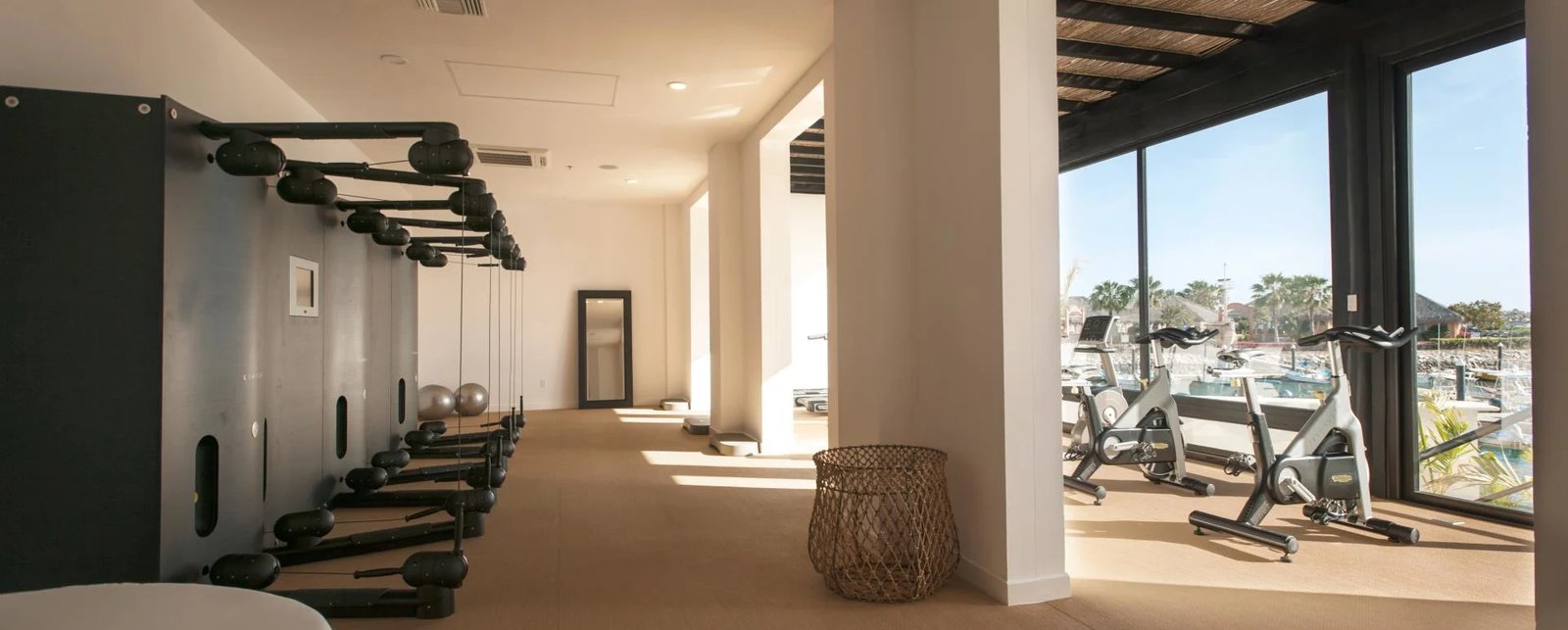 Hotel El Ganzo, gym and yoga