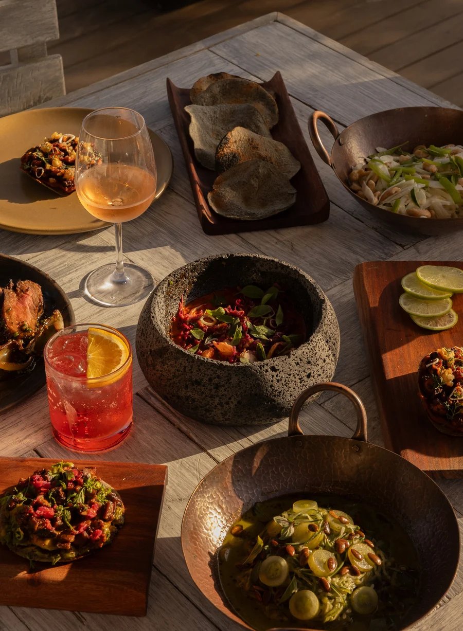 Hotel El Ganzo, the restaurant