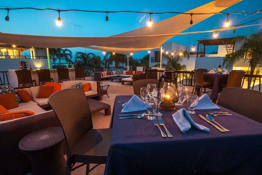 Las Terrazas Resort & Residences, at the table