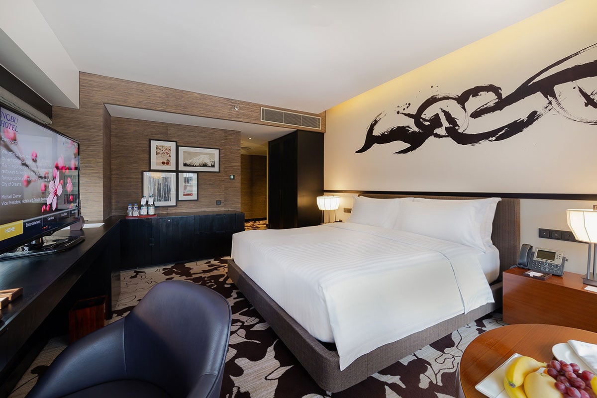 Nobu Hotel Manila, rooms
