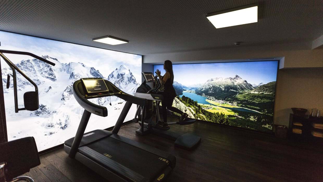 Nira Alpina, the spa and gym