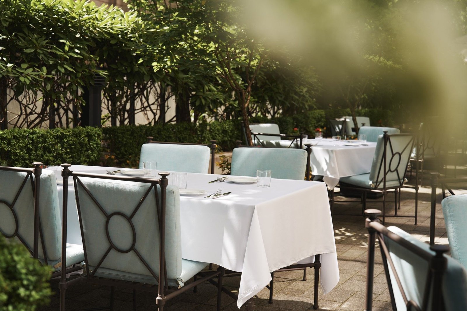 L'Hermitage Vancouver, at the table