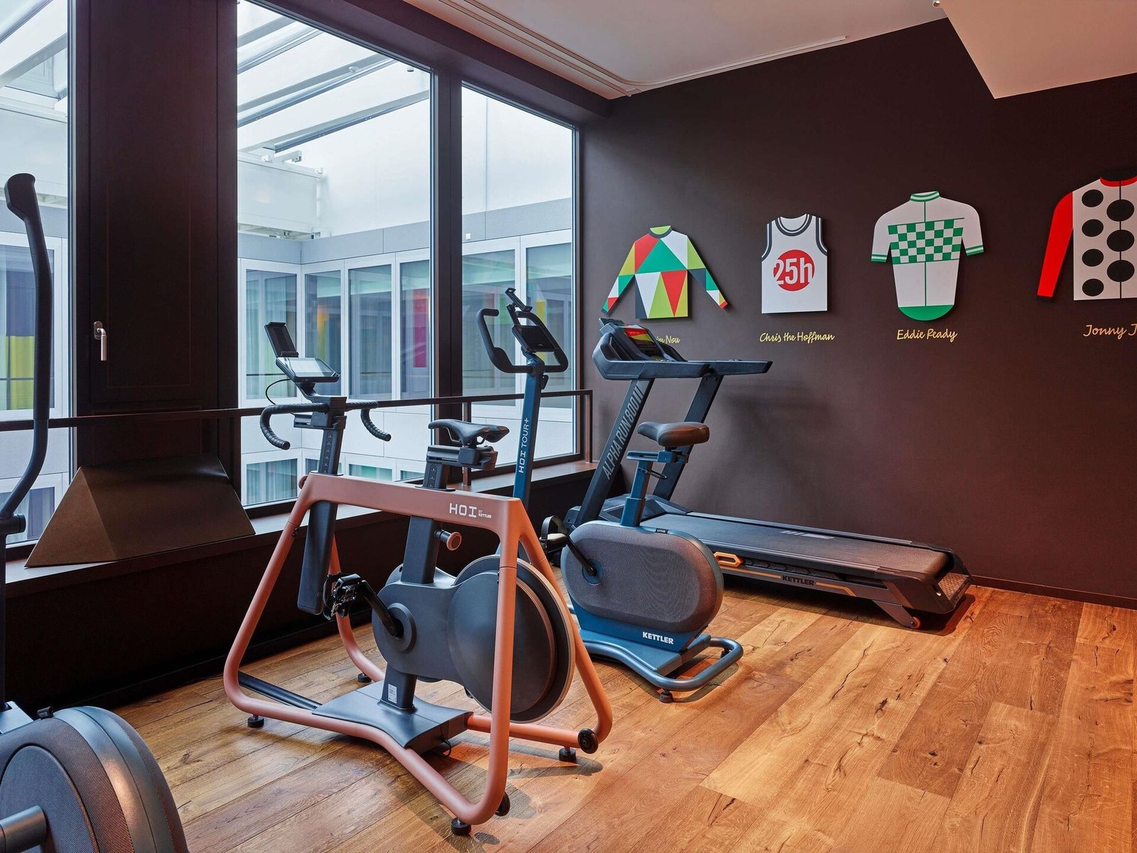 25hours Hotel Zürich West, gym and yoga
