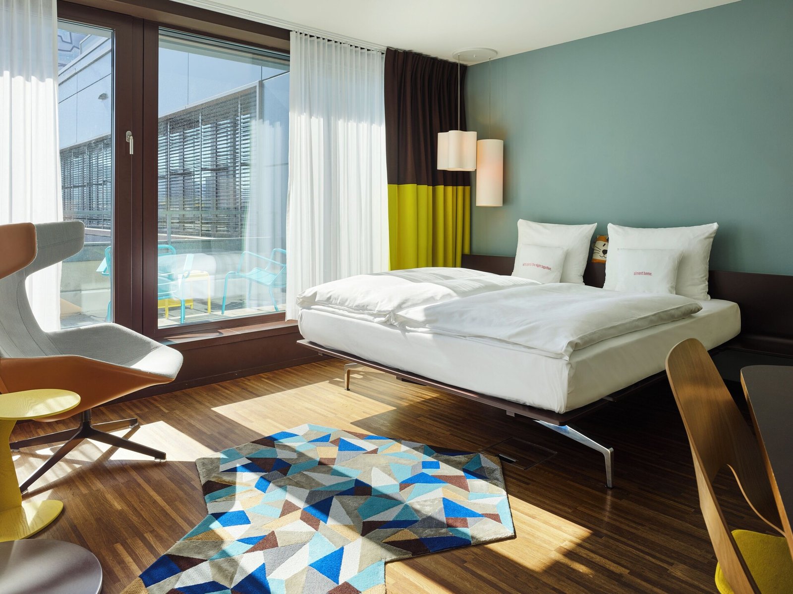 25hours Hotel Zürich West, rooms
