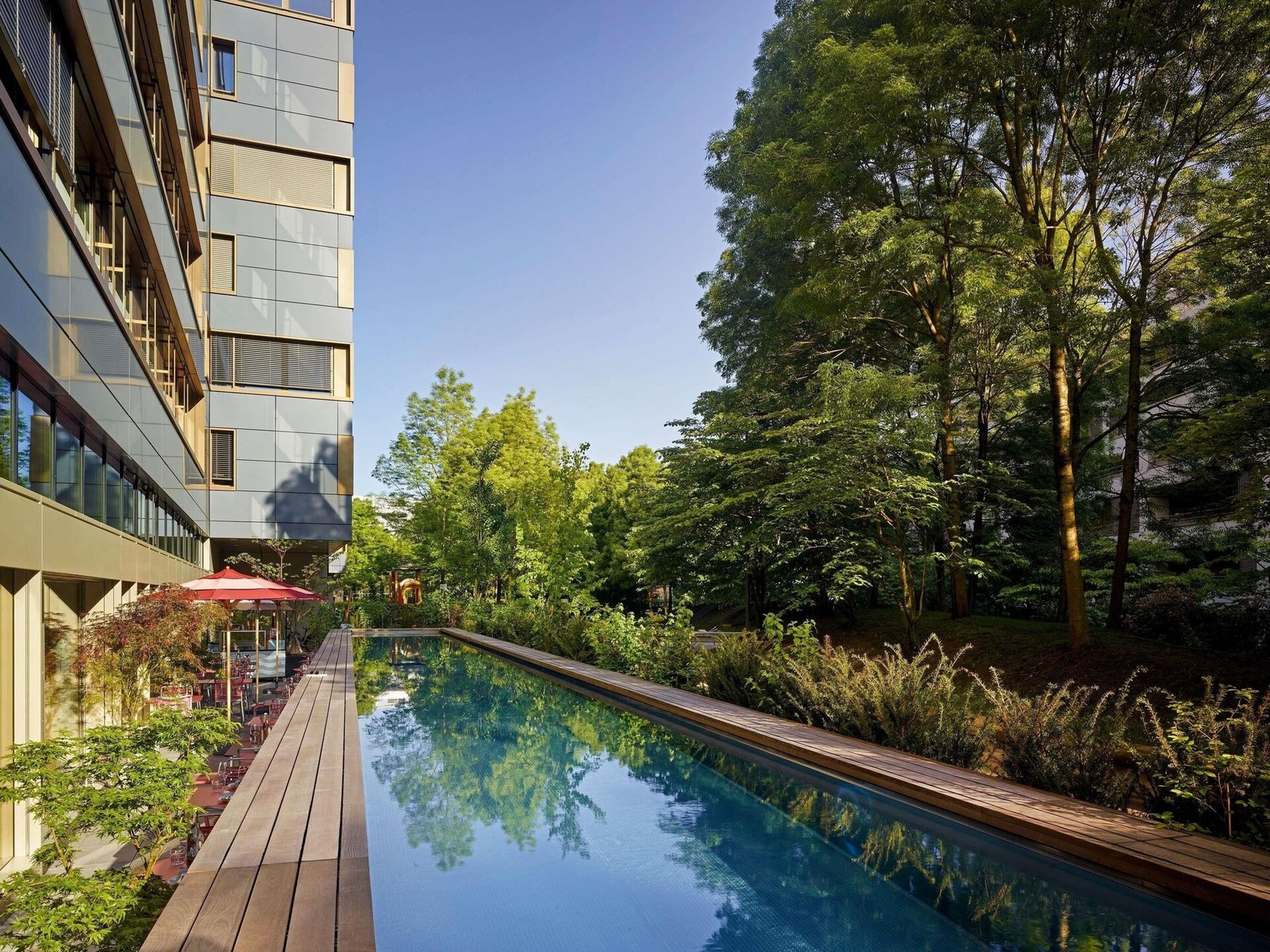 25hours Hotel Zürich West, the pool