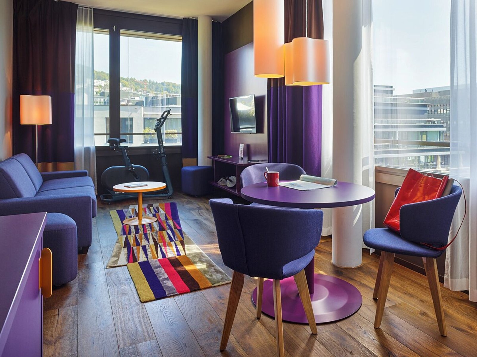 25hours Hotel Zürich West, rooms