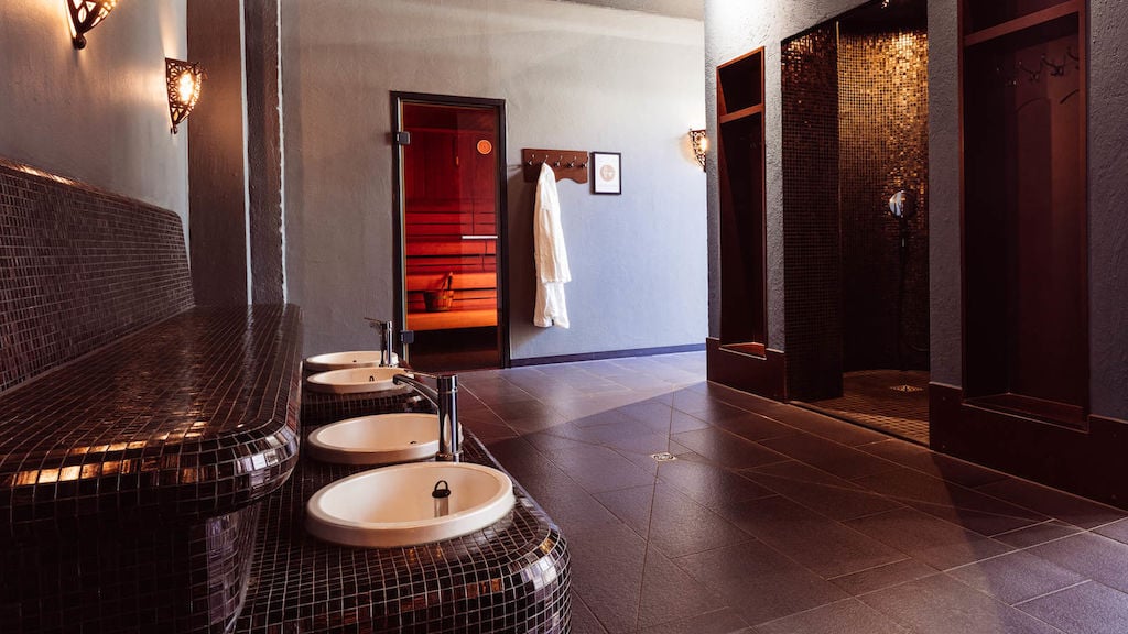 Gastwerk Hotel Hamburg, sauna and foot baths