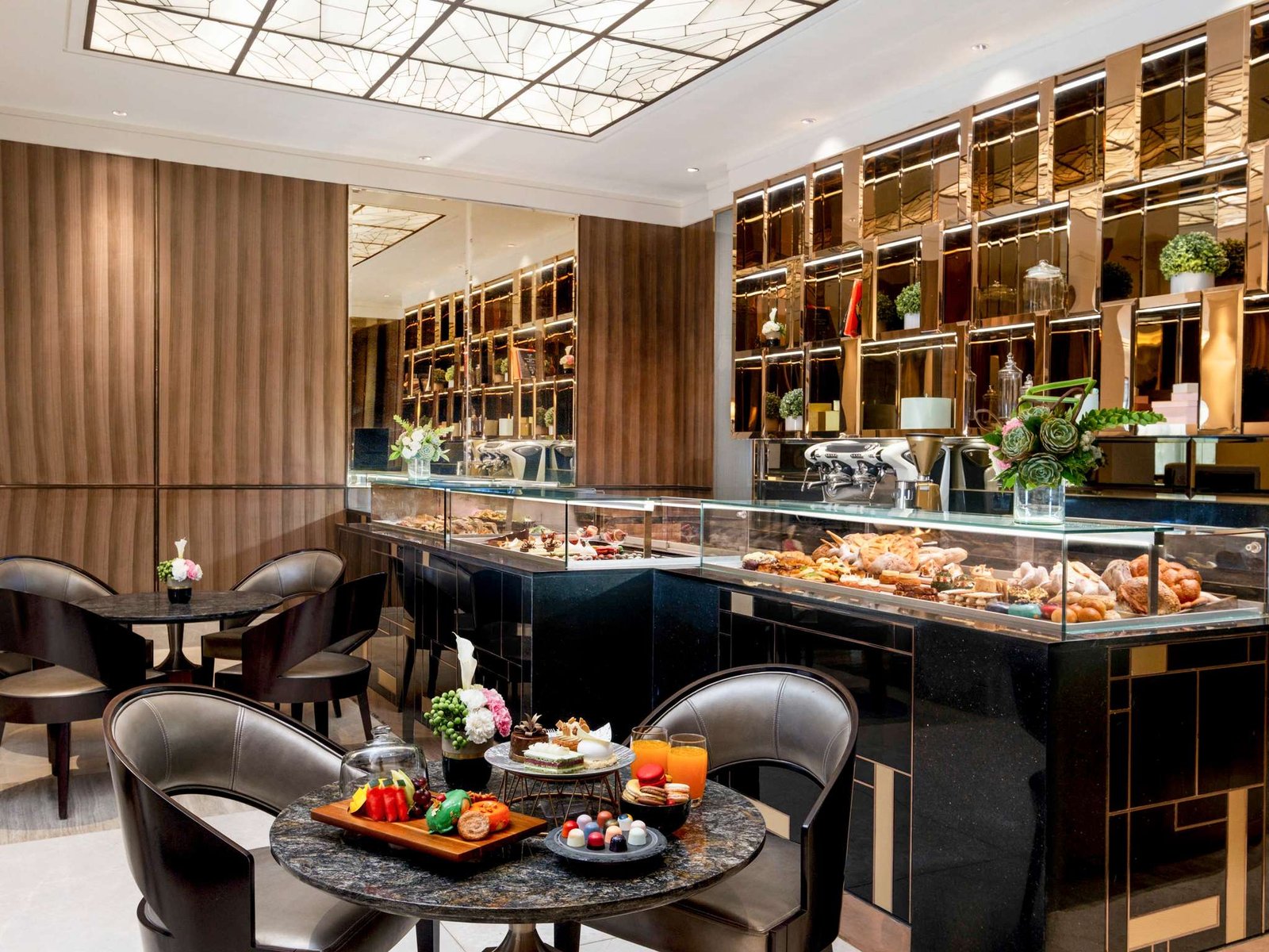 Admiral Hotel Manila, at the table