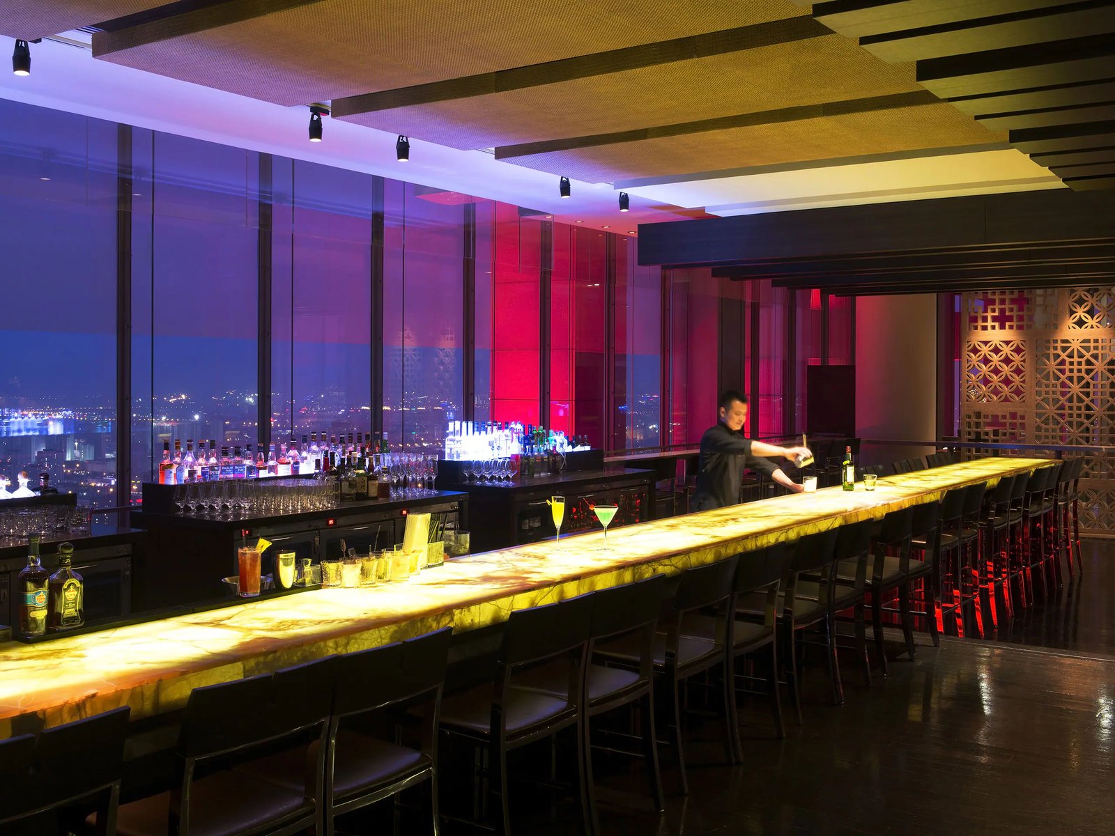 Park Hyatt Beijing Hotel, at the table