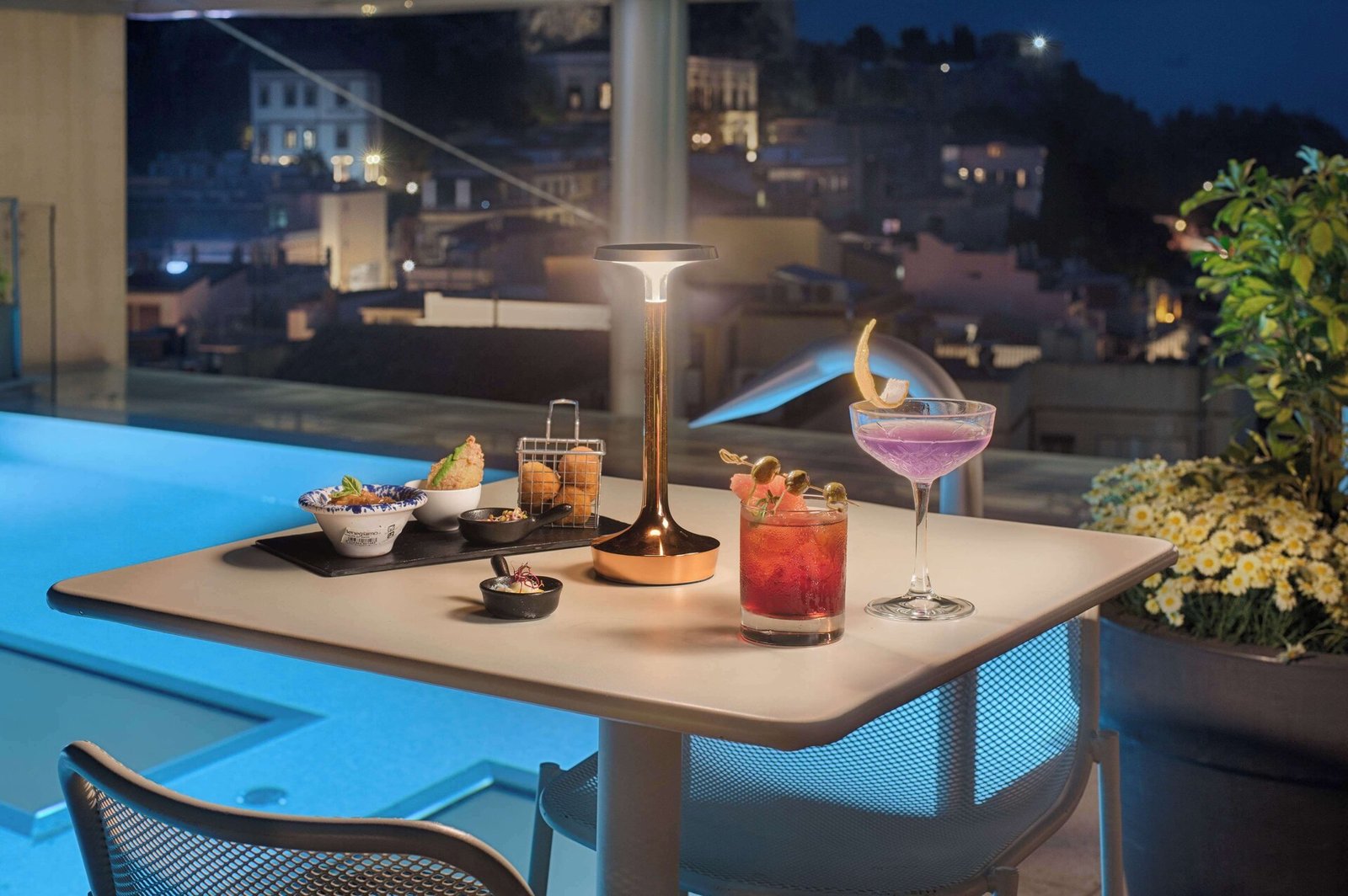 Hotel NH Collection Taormina, at the table