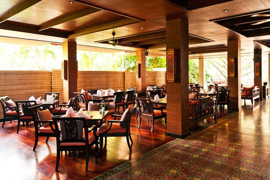 Siripanna Villa Resort & Spa, slee banyan restaurant