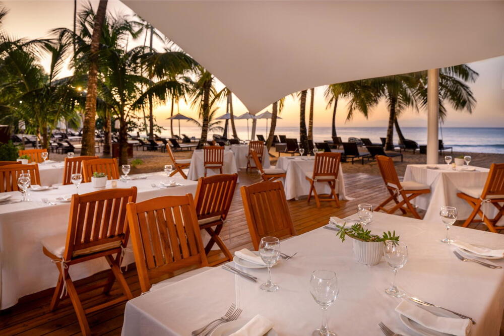 Sublime Samana Hotel & Residences, at the table