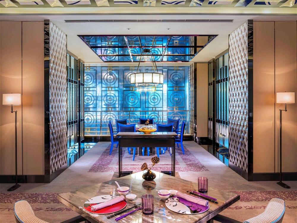 Sofitel Beijing Central, at the table