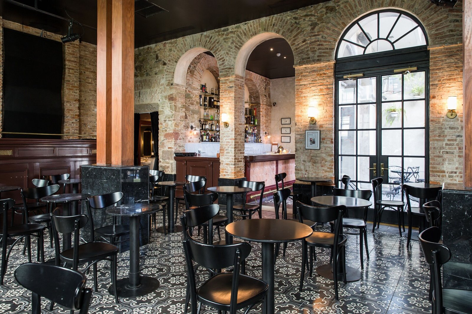 American Trade Hotel & Hall, at the table