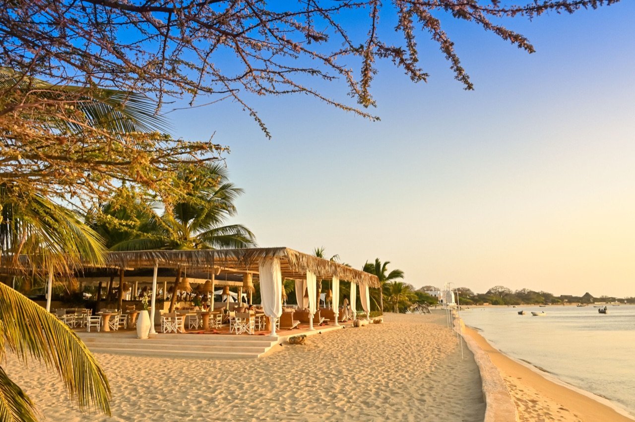 The Majlis Hotel Lamu, at the table