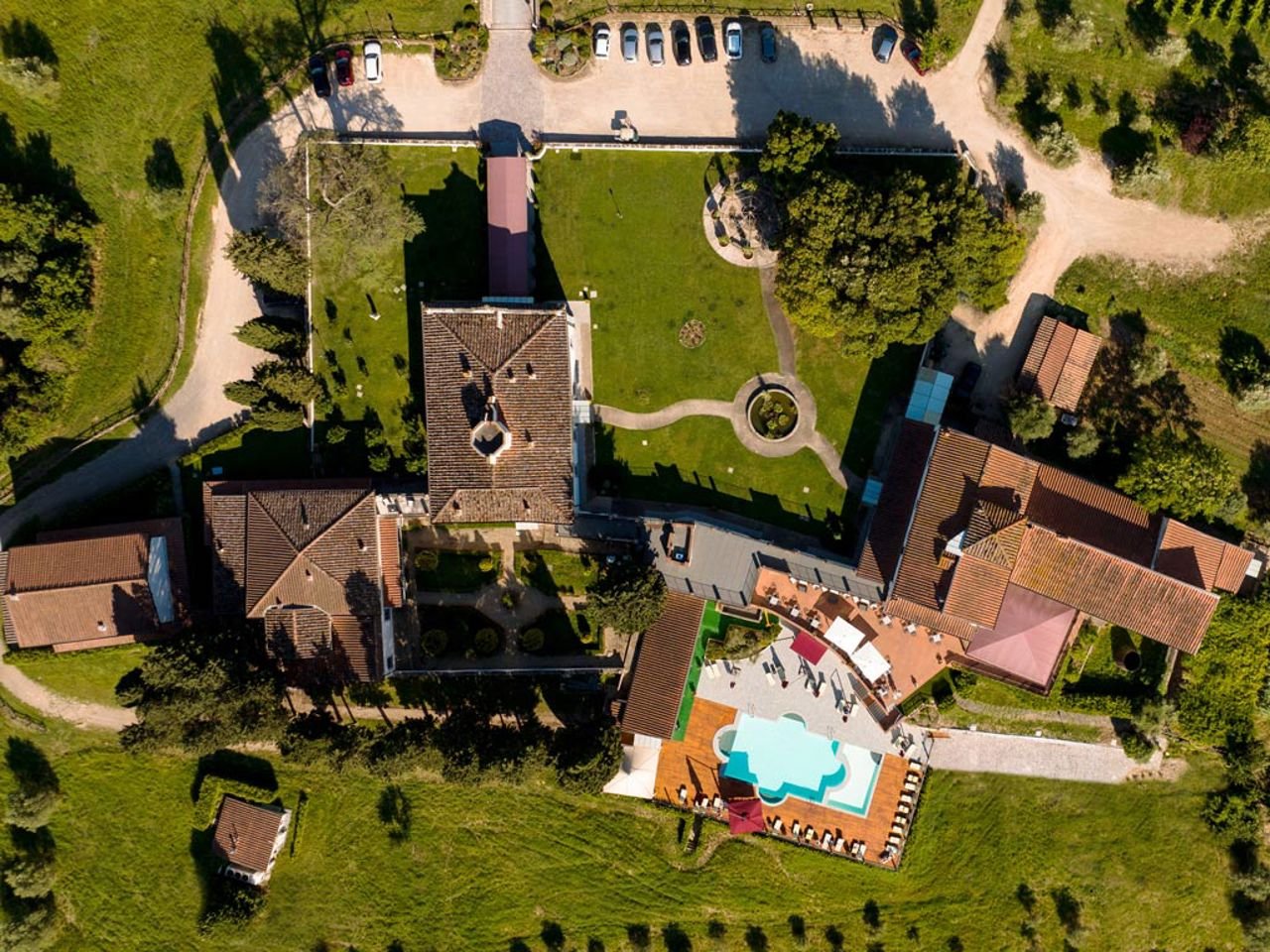 Villa Tolomei Hotel & Resort, the pool