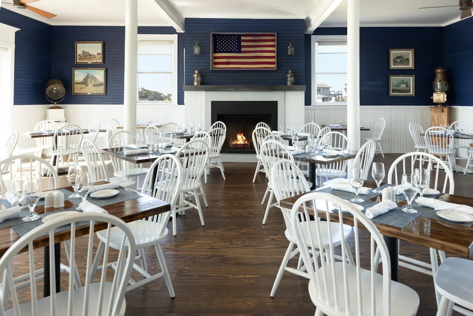 The Sanderling Resort, at the table