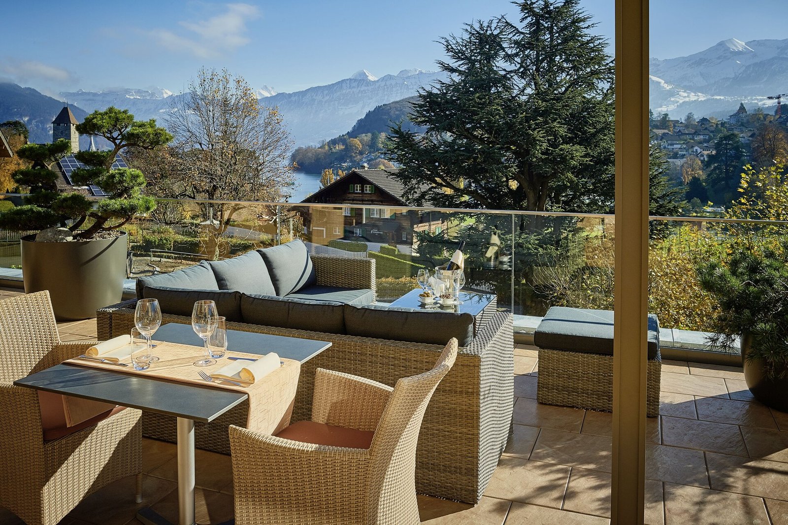 Hotel Eden Spiez, restaurant belle epoque
