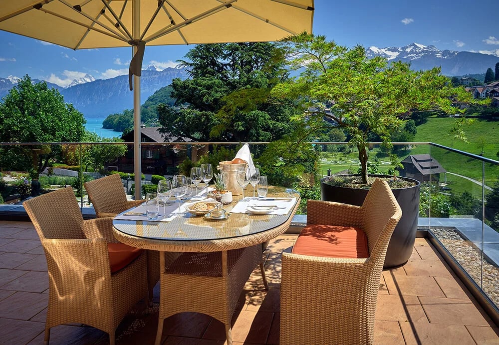 Hotel Eden Spiez, at the table