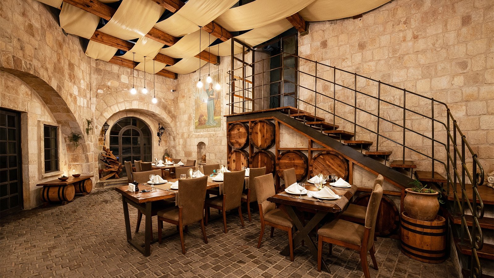 Exedra Hotel Cappadocia, at the table