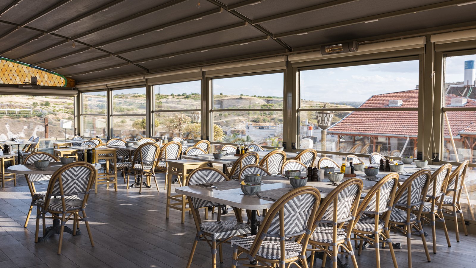 Exedra Hotel Cappadocia, fresko terrace restaurant & bar