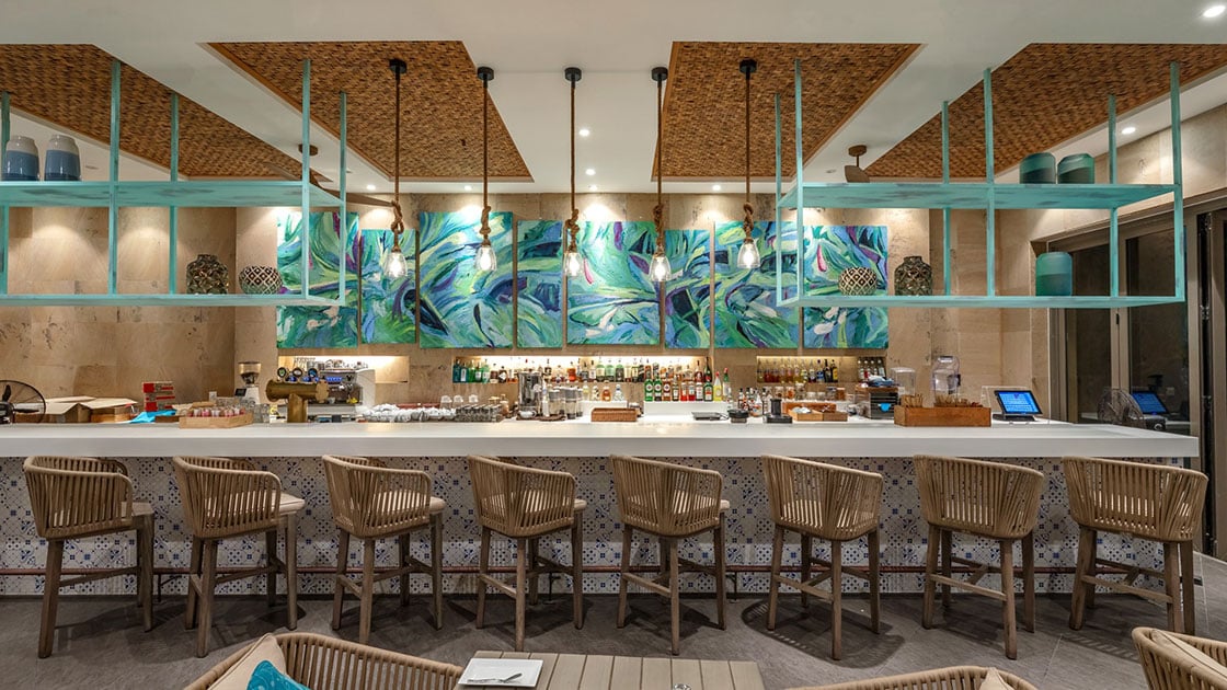 Mia Resort Nha Trang, at the table