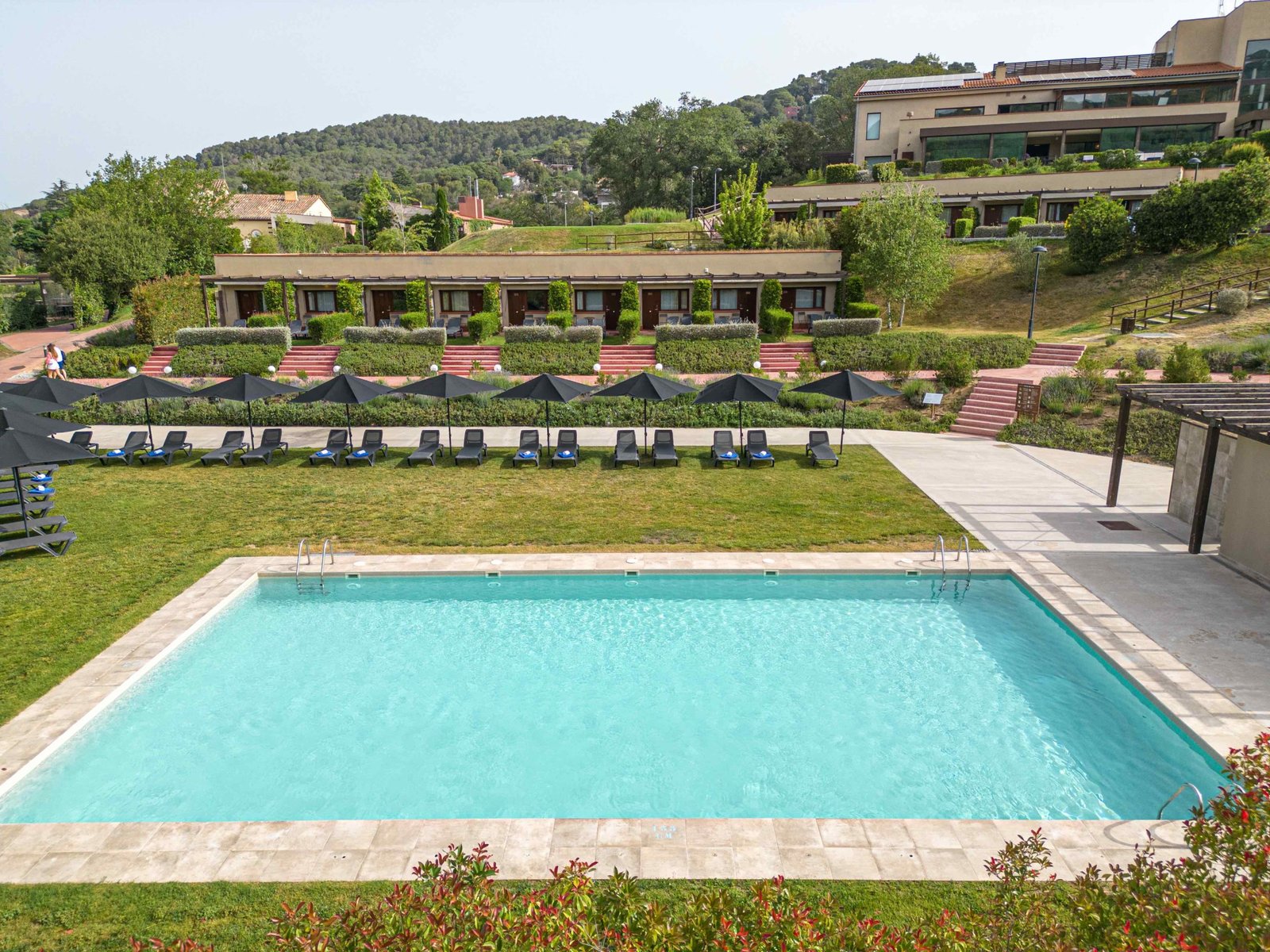 Mas Salagros EcoResort, the pool