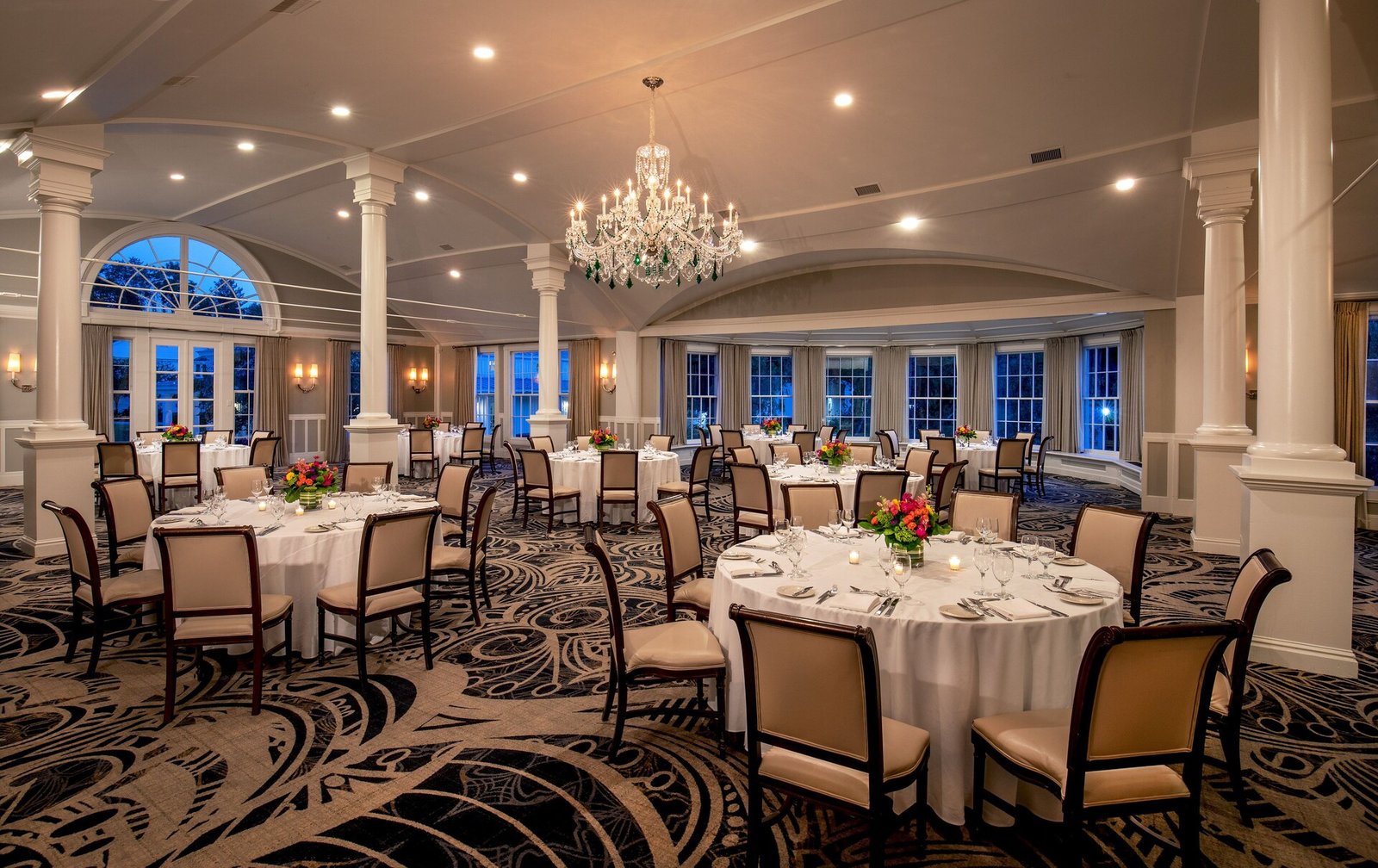 The Equinox Golf Resort & Spa, at the table