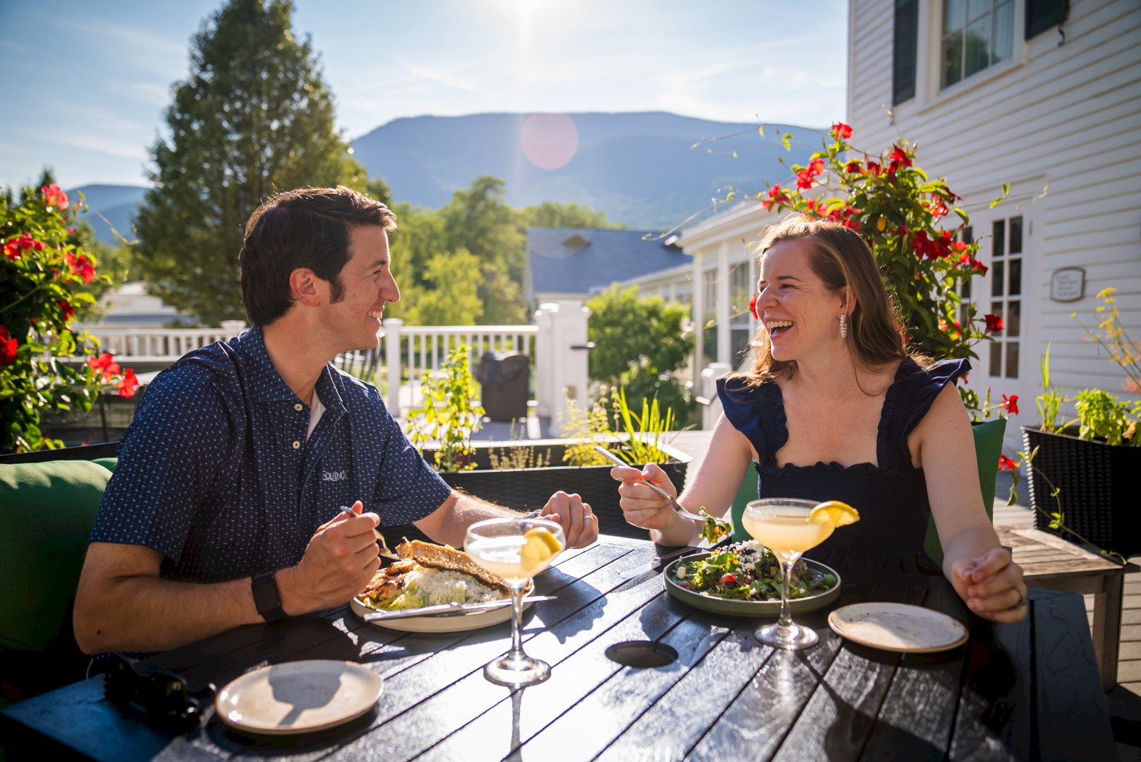 The Equinox Golf Resort & Spa, at the table