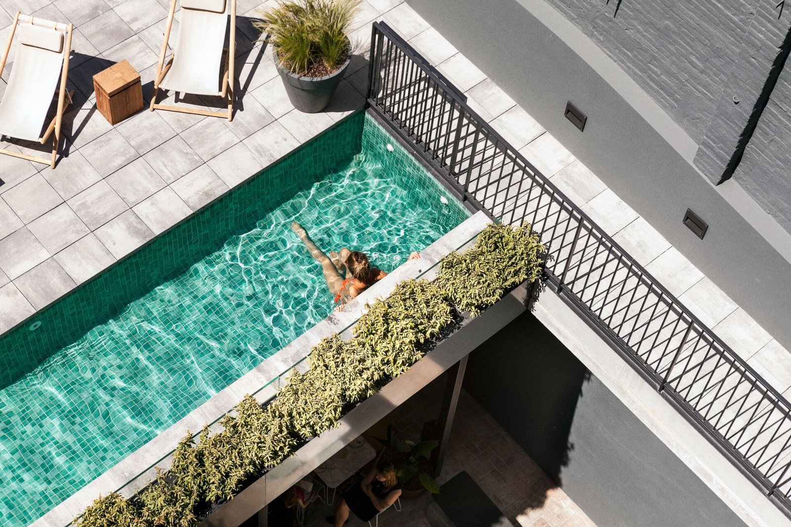 Hotel Brummell, the pool