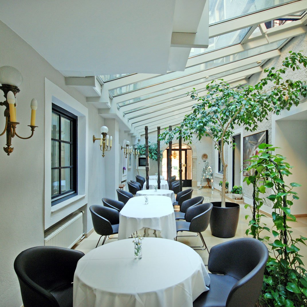 Schlossberghotel – Das Kunsthotel, wintergarten
