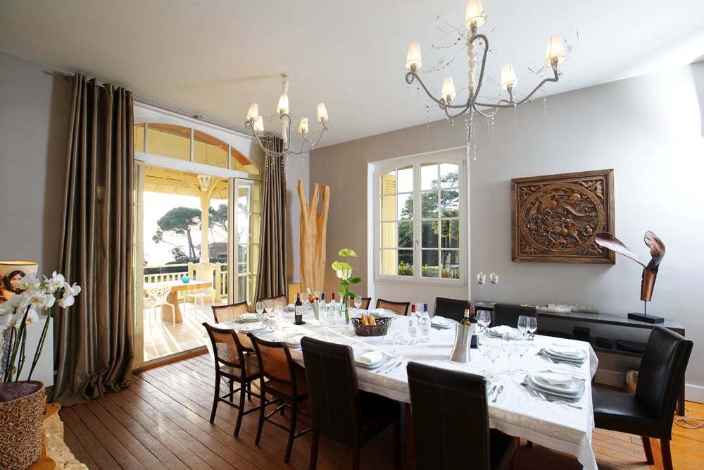 Villa La Tosca, at the table