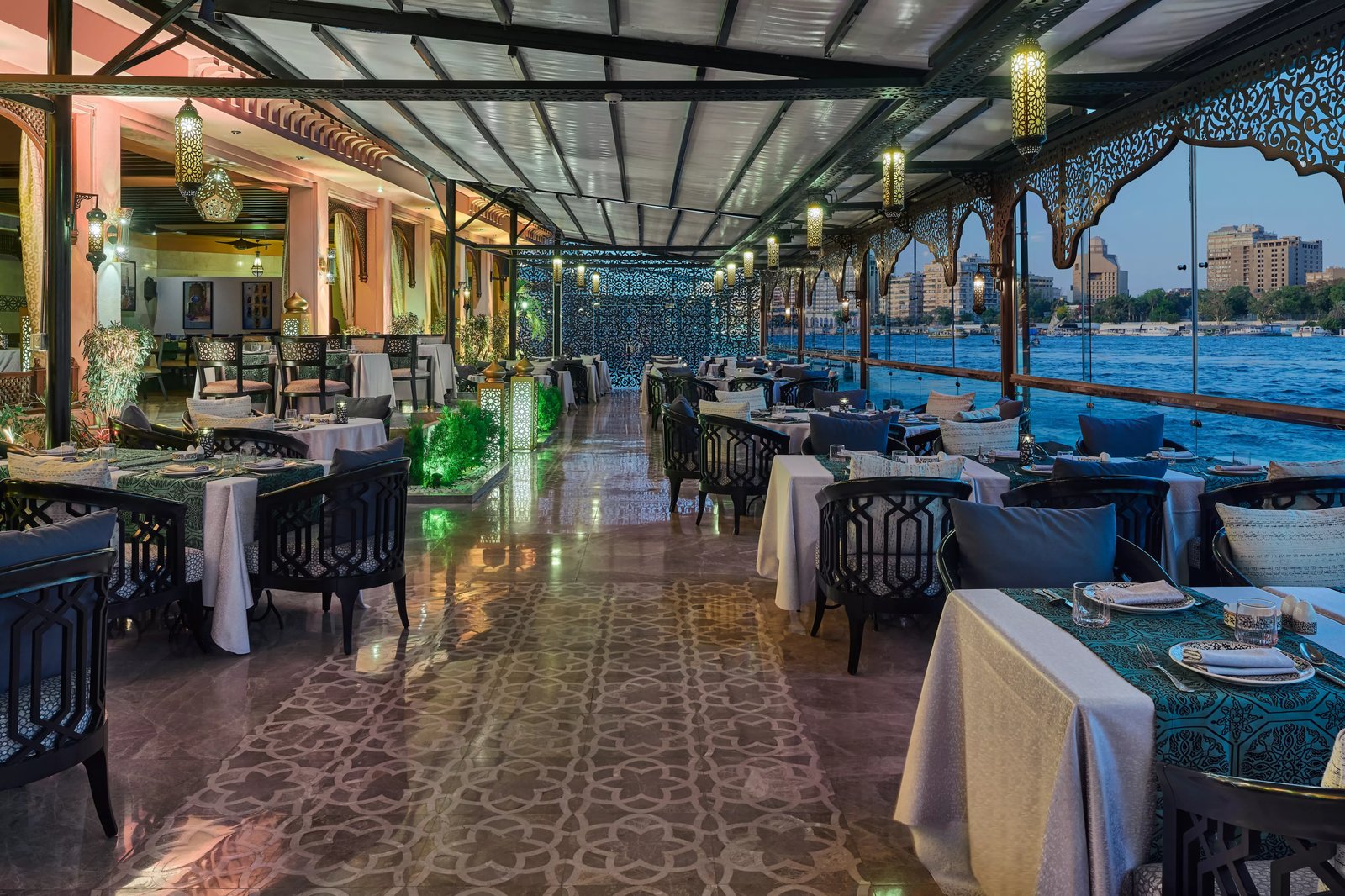 Sofitel Cairo Nile El Gezirah, at the table