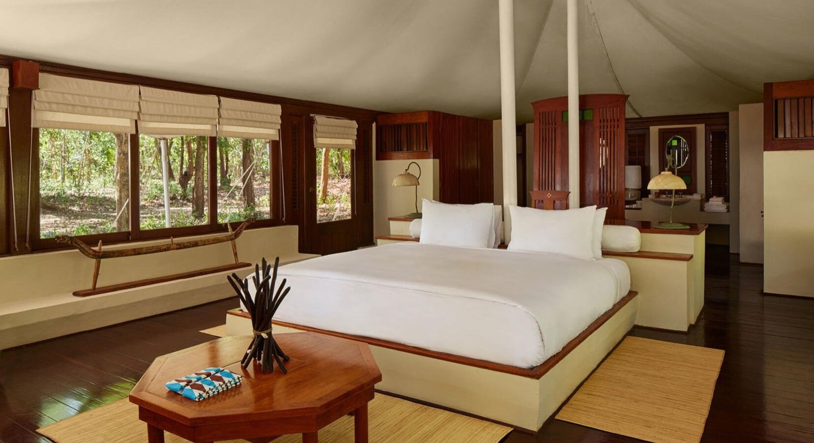 Amanwana, rooms