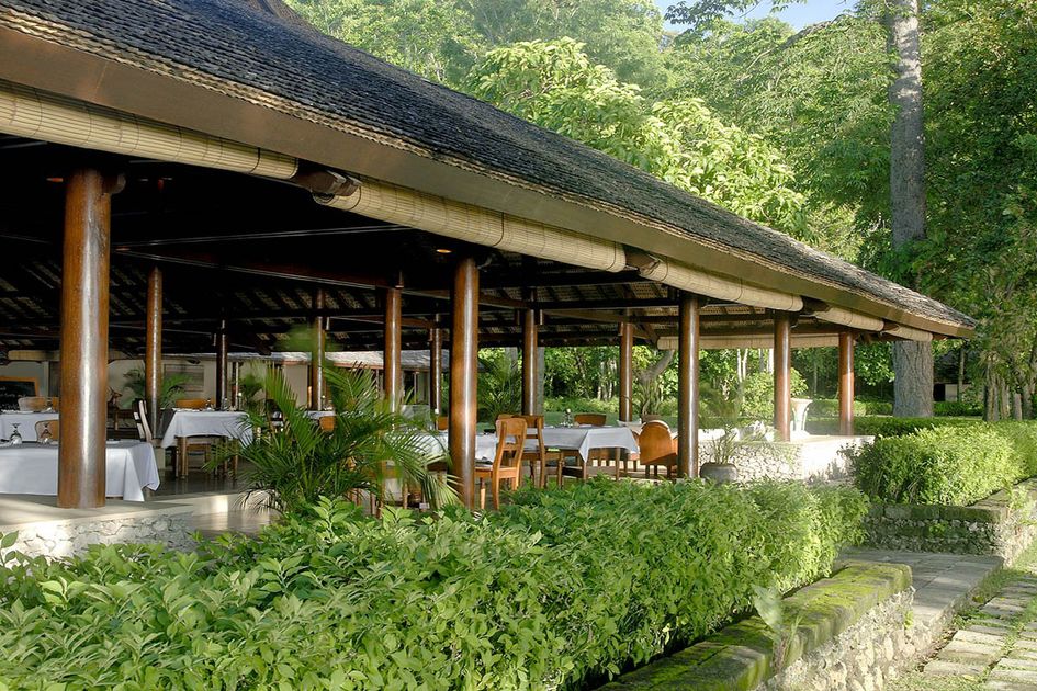 Amanwana, the restaurant
