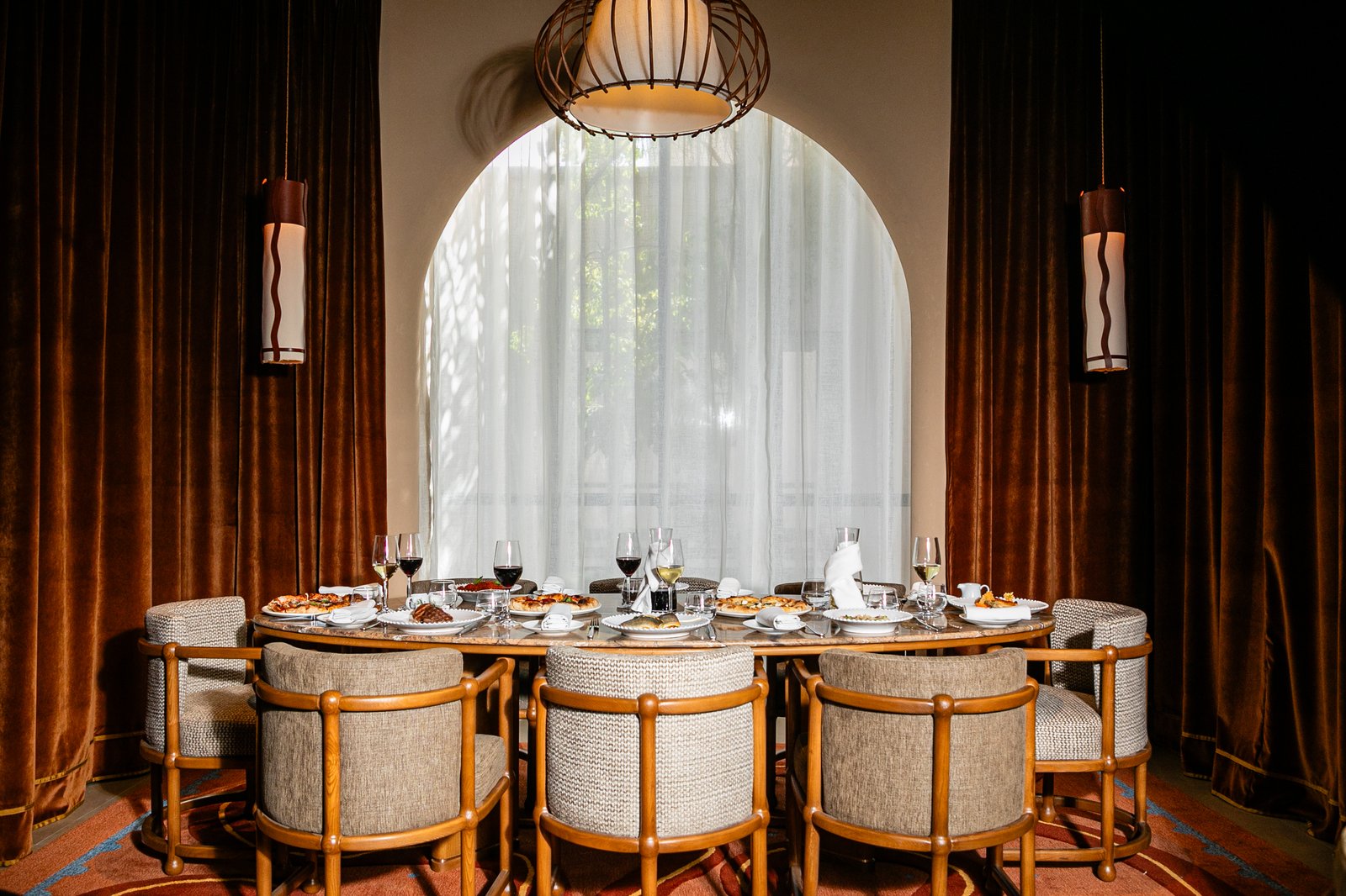 Hotel Sahrai, at the table