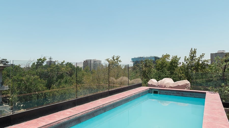 Hotel Luciano K, the pool
