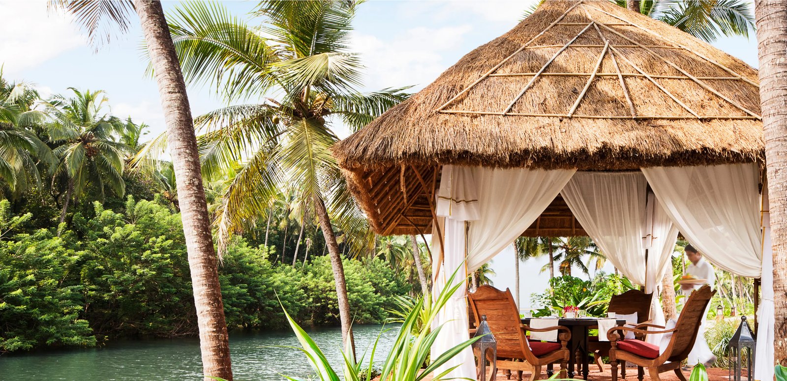 Taj Bekal Resort & Spa, Kerala, at the table